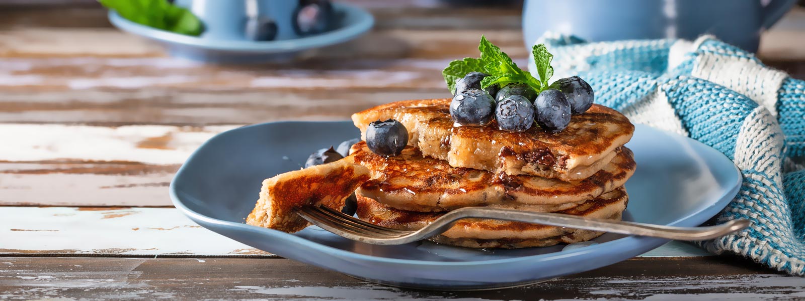 blueberry pancakes